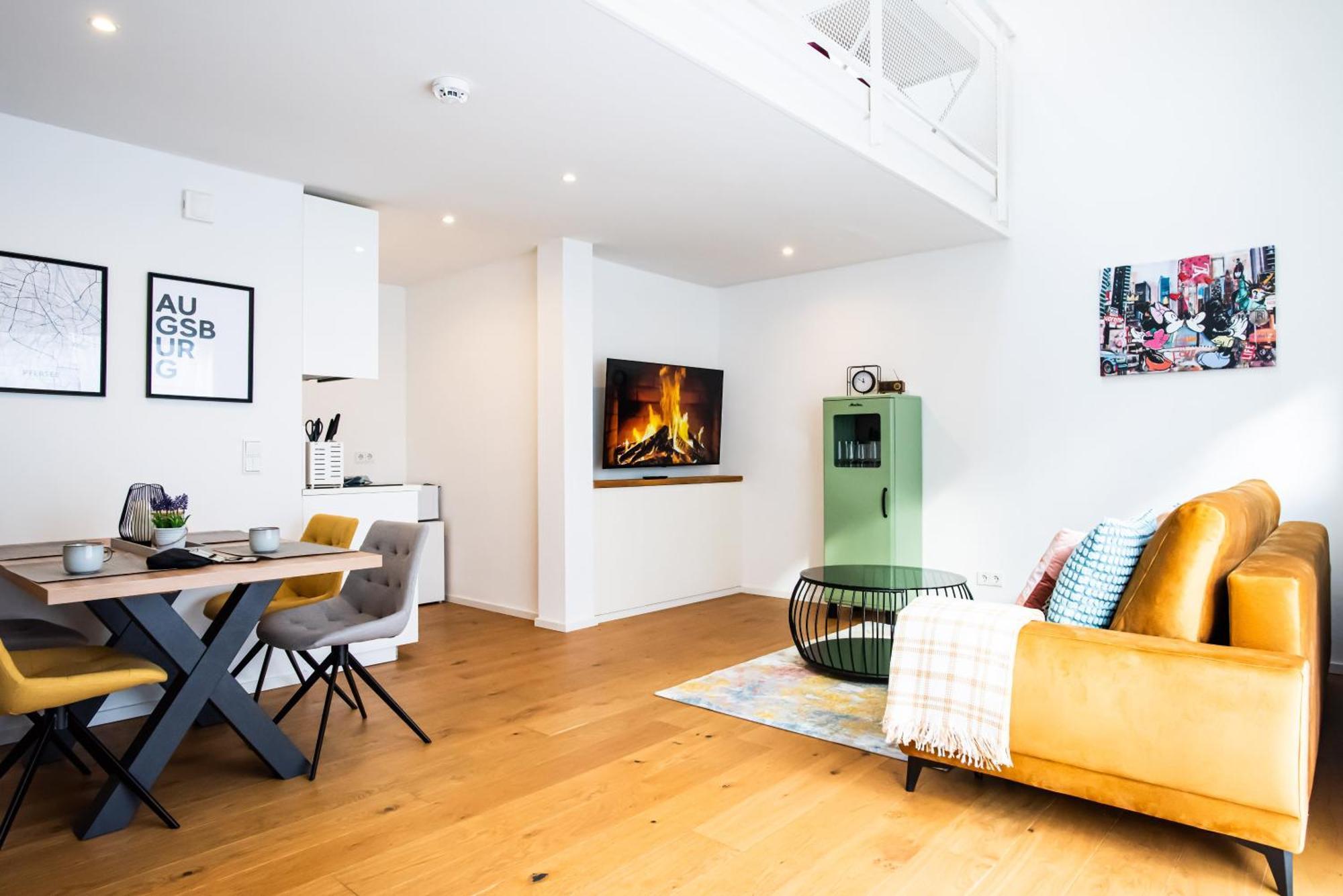 Loftartige Wohnung In Augsburg-Pfersee Dış mekan fotoğraf